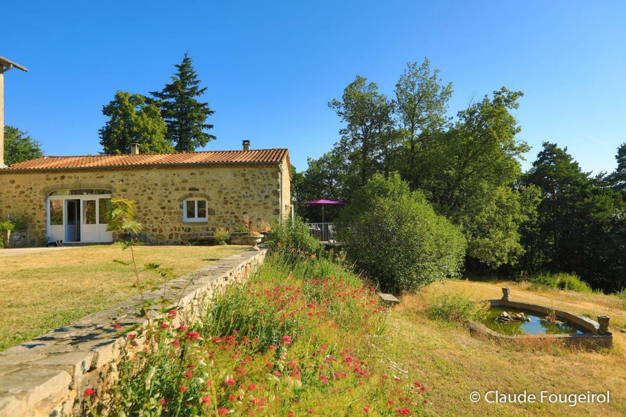 Villa Rouvesol Saint-Romain-de-Lerps Buitenkant foto